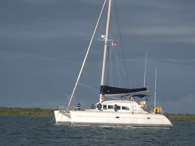 Lagoon 380 At Sail Cay, Bahamas