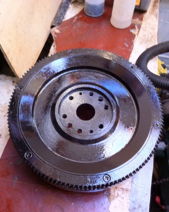 After Photo Of Flywheel