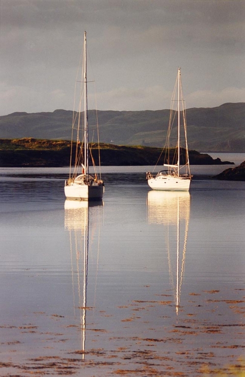 At Anchor In Scotland.