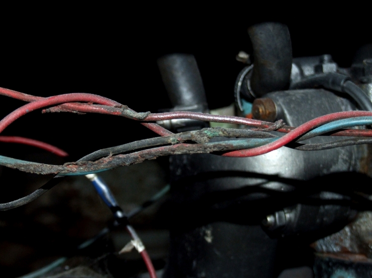 Melted Wiring