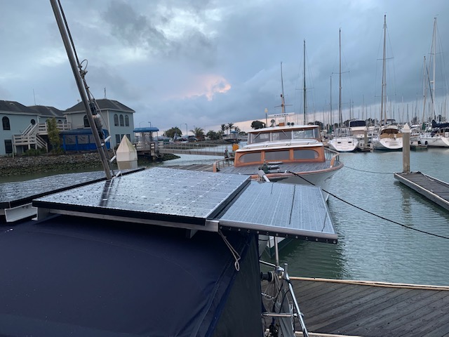 Additional Solar Install On Tayana 52 Bimini