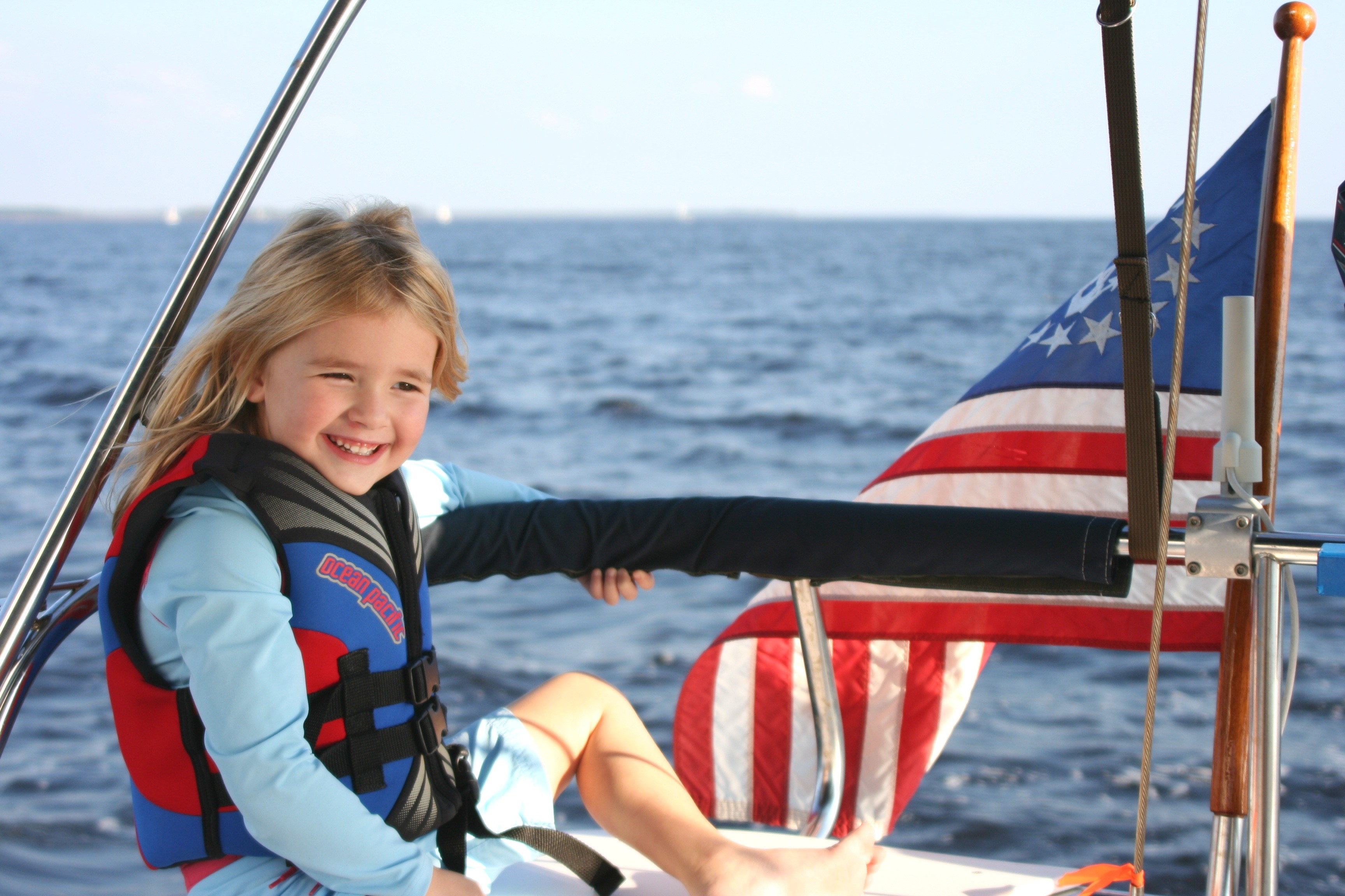 Sailing with Sydney on Memorial Day