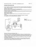 Basic Alternator Test - Page 1 of 2