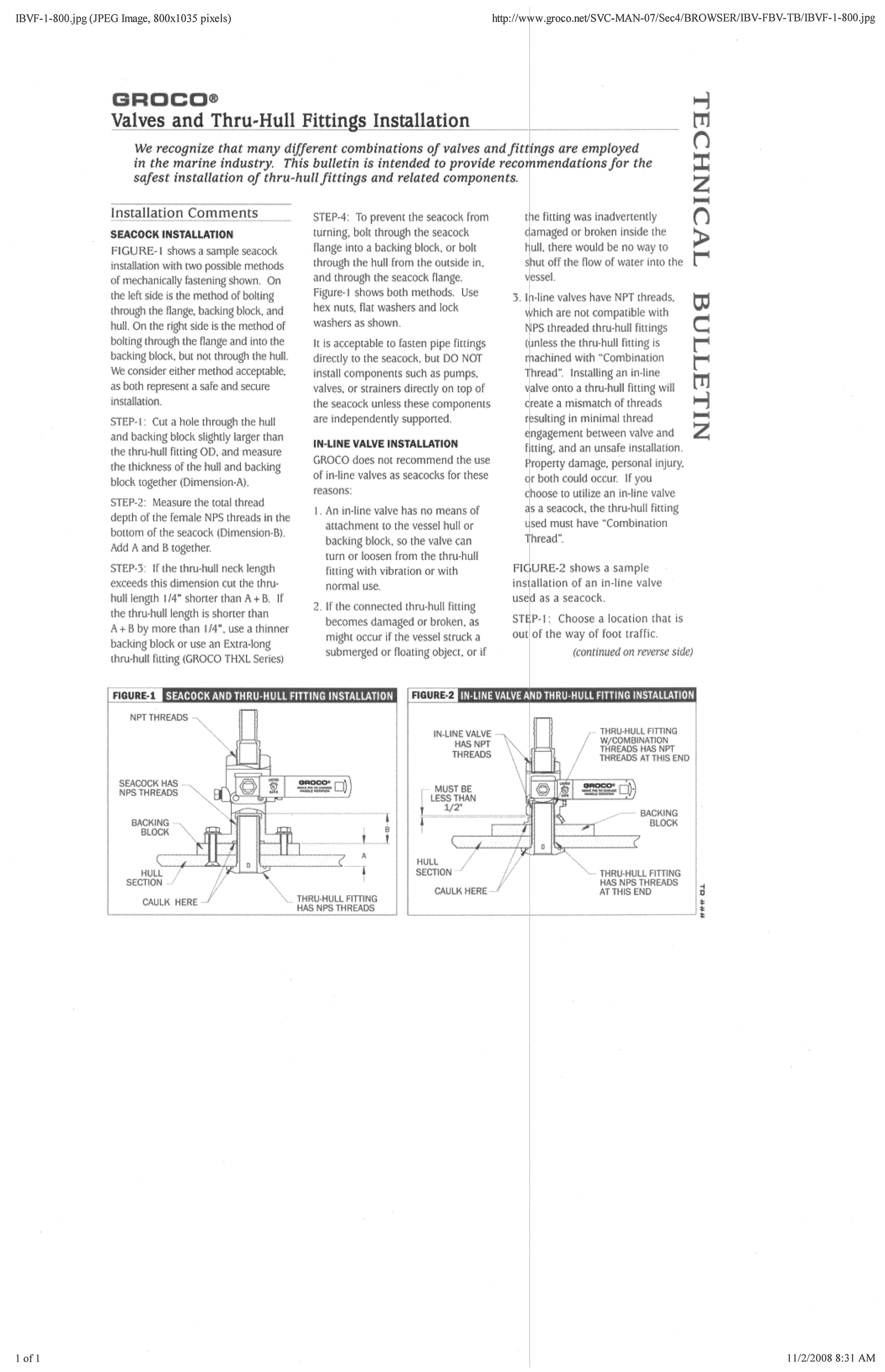 Thru-hull Installation Instructions (1)