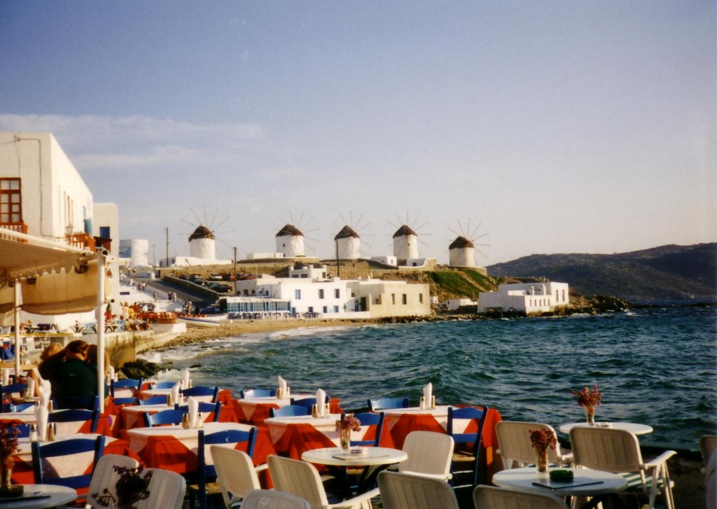 Mykonos windmills