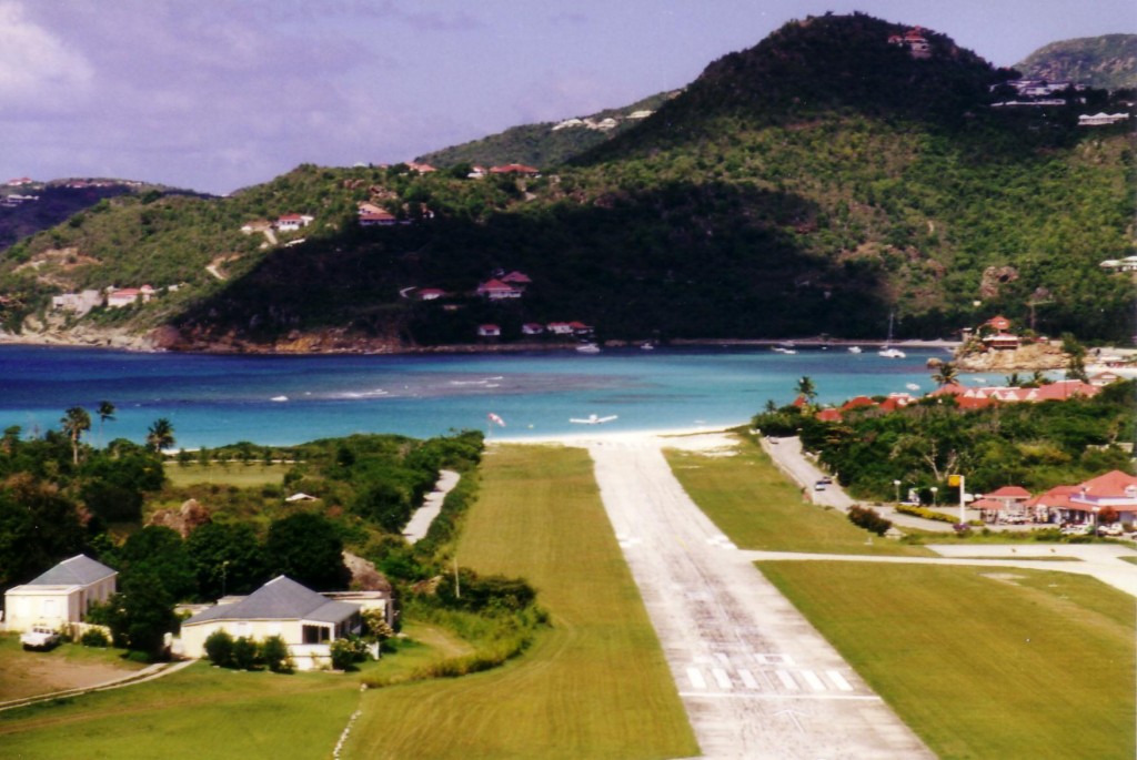 St.Barts Airport Runway