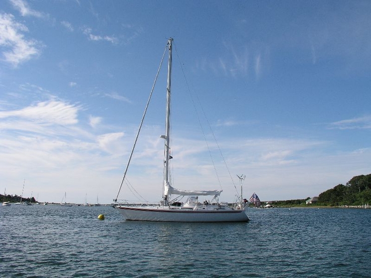 At Anchor in Marthas vineyard