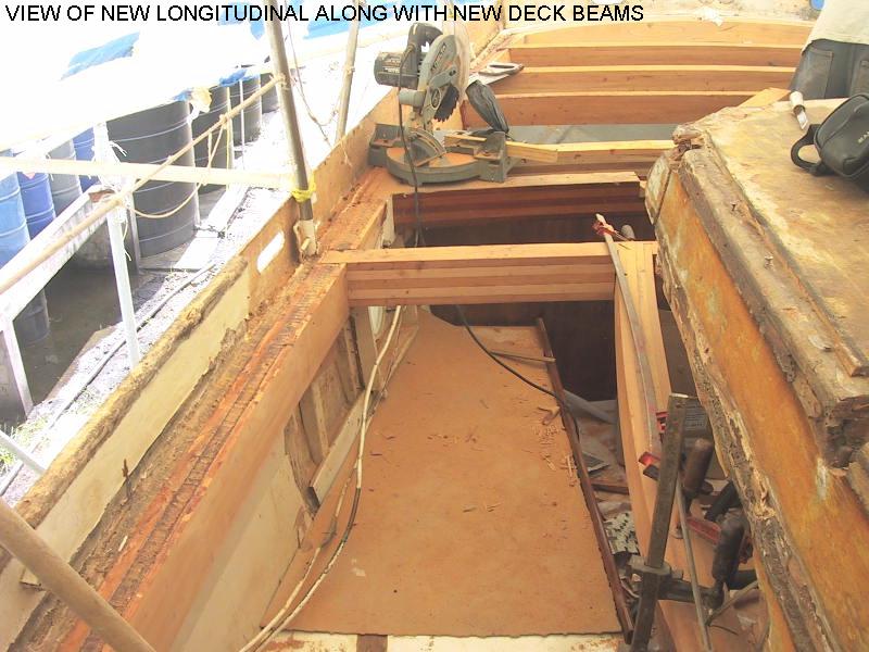 Deck Beams Replaced; Dec. 15th, 2002