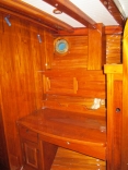 Interior Woodwork: Forward Cabin
