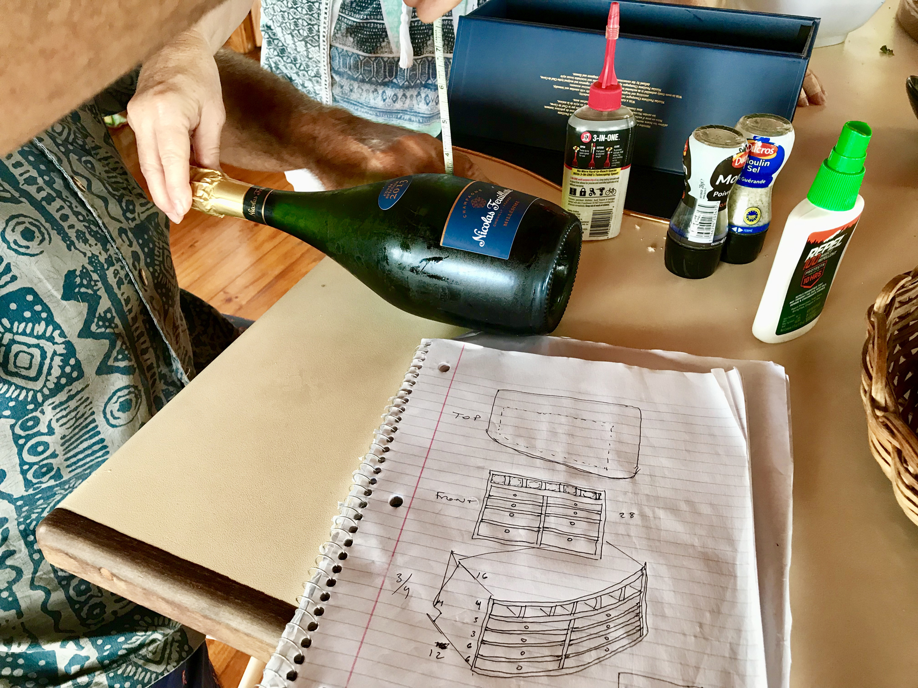 Designing The Saloon Table Chest Of Drawers