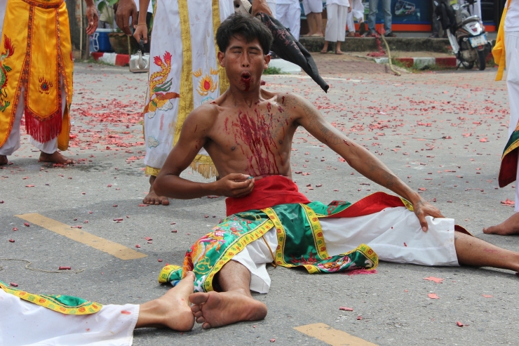 Vegetarian Festival, Krabi Thailand