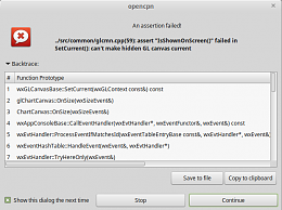 Click image for larger version

Name:	glChartCanvas assert error.png
Views:	326
Size:	55.1 KB
ID:	114632