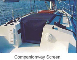 Click image for larger version

Name:	Companionway Screen.jpg
Views:	437
Size:	18.8 KB
ID:	15196