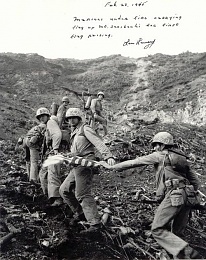 Click image for larger version

Name:	Marines carrying the first flag Iwo Jima.jpg
Views:	53
Size:	79.7 KB
ID:	181922