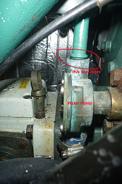 Click image for larger version

Name:	Water Pump and connection to pipe leading to manifold.jpg
Views:	1386
Size:	430.3 KB
ID:	215500