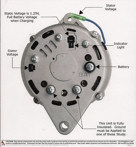 Wiring Alternator For Yanmar 2ym15, Hitachi Alternator Wiring Diagram