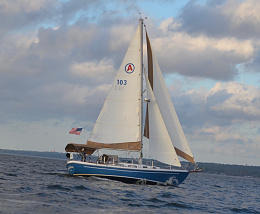 Click image for larger version

Name:	AMBITIOUS under sail.jpg
Views:	1262
Size:	412.2 KB
ID:	217231