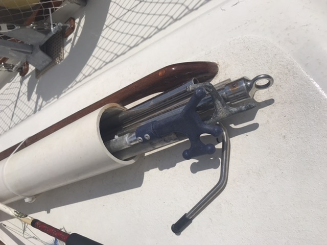 any clever ideas for boat hook storage? - Page 5 - Cruisers & Sailing Forums