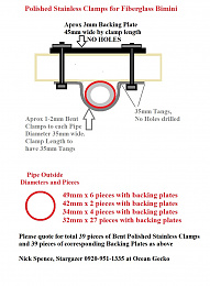 Click image for larger version

Name:	Clamps for Bimini.jpg
Views:	48
Size:	211.0 KB
ID:	221378