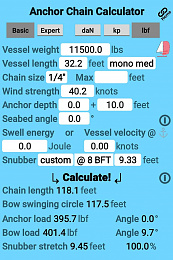 Click image for larger version

Name:	AnchorChainCalculator-Vessel-0kn-8BFT9.33-0ft.jpg
Views:	48
Size:	116.8 KB
ID:	251238