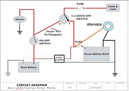 Simple Battery Isolator Diagram ? - Cruisers & Sailing Forums