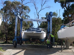 Click image for larger version

Name:	Boat on Truck and blocks at Yaringa, 059.jpg
Views:	215
Size:	436.5 KB
ID:	64806