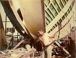 Click image for larger version

Name:	7d. 1976 Fred removing the mold from the Daedalus. Party time!.jpg
Views:	601
Size:	279.8 KB
ID:	69023