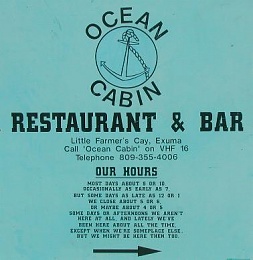 Click image for larger version

Name:	Hours at Ocean Cabin.jpg
Views:	430
Size:	22.4 KB
ID:	8044
