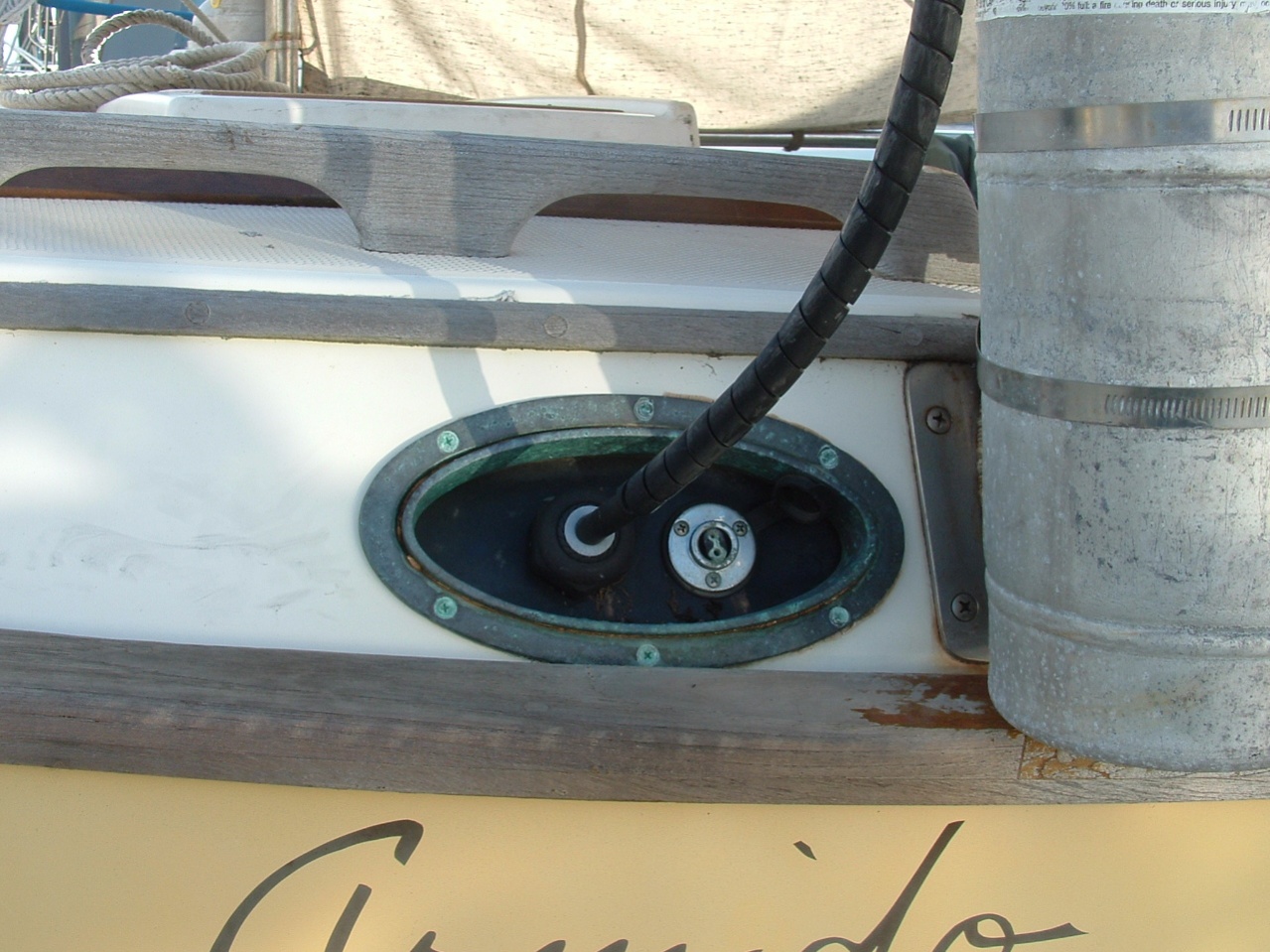 Cable Through-Deck - Cruisers & Sailing Forums