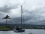 Heading out of Suisan Harbor, Hilo, Hawaiʻi, 15 Sept 2019