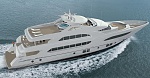 Majesty 135 
 
135	  	feet long 
10	  	guests and 7 crew 
1,100	  	nautical miles 
25	  	knots