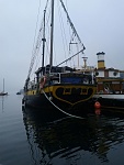 Stern of the s/v Mystic Star, British Columbia, Canada