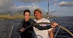 Kristy & Evertt Sailing Maui