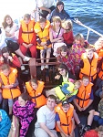 Children and family are welcome on the board of yacht Palsa