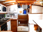 Galley/Salon looking aft