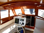 Custom Teak Wheelhouse....  Nice N Warrrrm