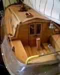 Aft view of the 'sperwer'.