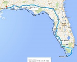 Marathon to Biloxi Map