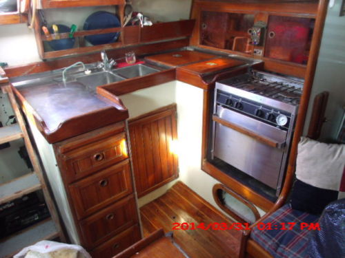 galley before refit