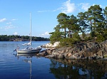 Sweden archipelago. Nice place for overnight. 2014
