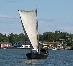 Old wooden boat. Merikarvia, Finland, 2008