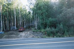 Building road to my cabin in AK
