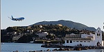 Corfu airport - the flightpath