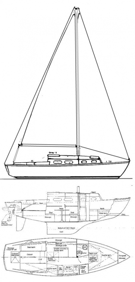 sailstar 26 drawing