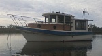 Anchored in the North Prong of the Wetappo Creek (on the Gulf coast, just east of Panama City)