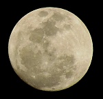 Moon over Factory Bay at Marco Island...