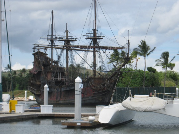 Pirates of Caribbean Galley 5 15 2011 5 31 07 PM
Moored at Ko Olina, Oahu