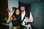 Halloween, pirate and belly dancer.