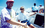 Sailing in Guadeloupe