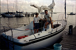 Our first Monohull, Sovereign 7M in 1992